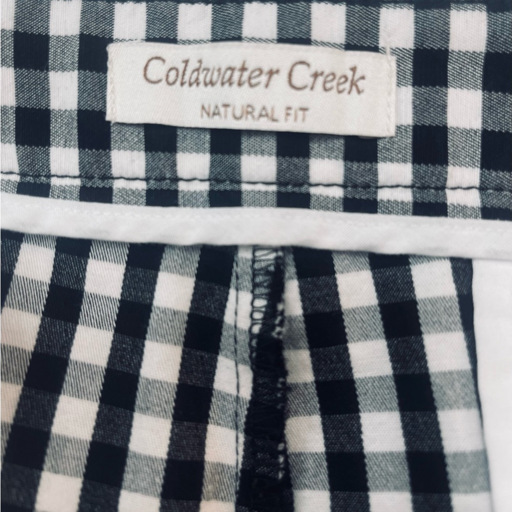 Coldwater Creek Checkered Pants - Picture 4 of 6